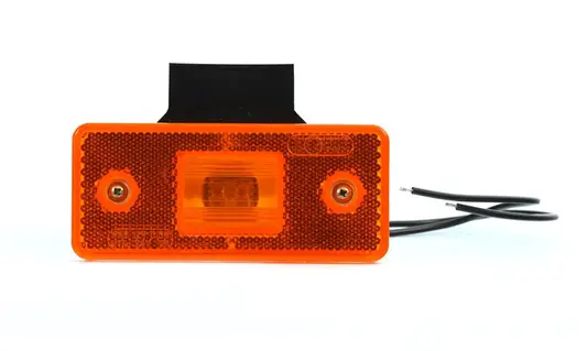 Ліхтар Габаритний (Світлодіодний) Боковий 12V/24V W17D Помаранчевий
